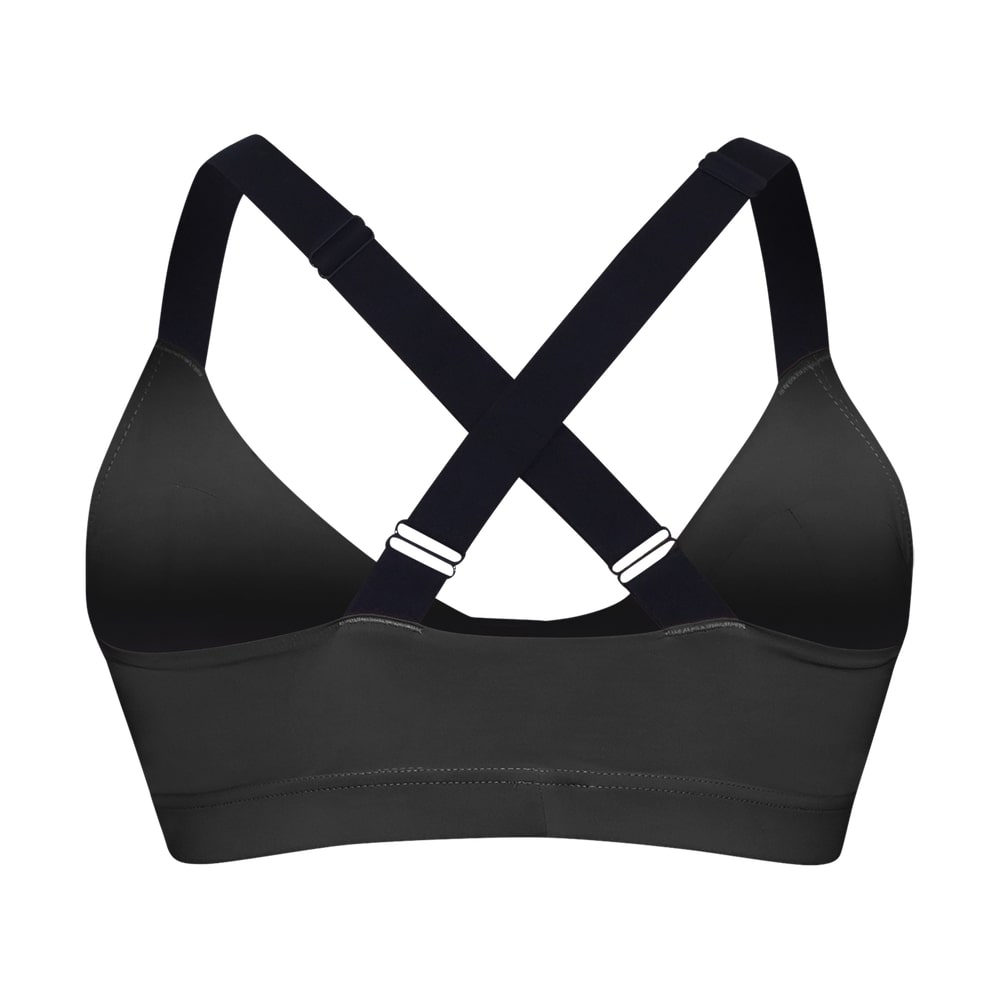 The Betty Cross Back Bralette - SOMI Apparel-XS-Black