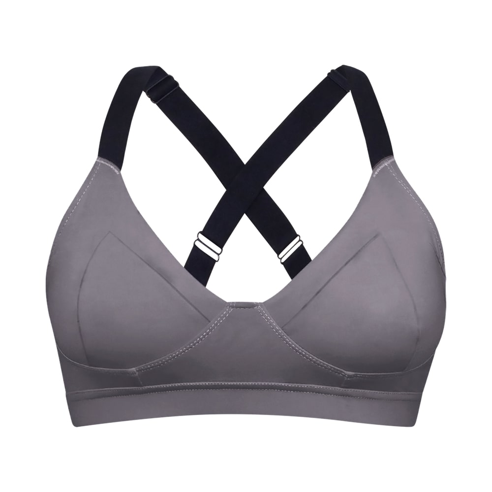 The Betty Cross Back Bralette - SOMI Apparel-XS-Mushroom