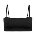 The Minimalist Bandeau Bra - SOMI Apparel-S-Black