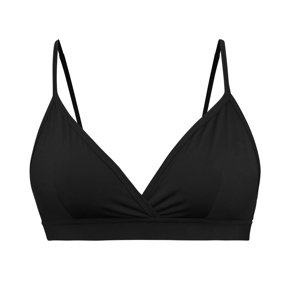 The Versatile Triangle Bralette - SOMI Apparel-XS-Black