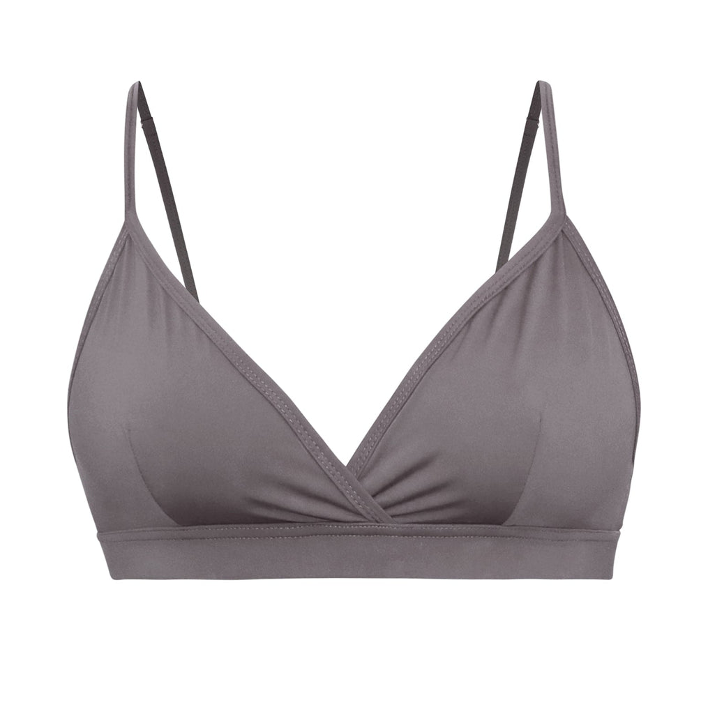 The Versatile Triangle Bralette - SOMI Apparel-XS-Mushroom